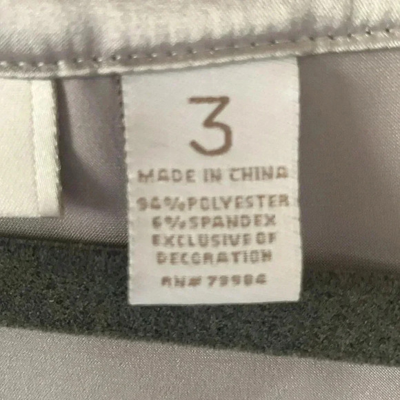 Chicos silver beaded embellished sleeveless blouse size XL (Chicos size 3) - Picture 3 of 8